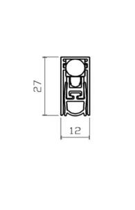 ПОРОГОВЫЙ УПЛОТНИТЕЛЬ SIPAM AMS1227